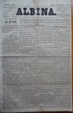 Ziarul Albina , nr. 29 , 1871 , Budapesta , in limba romana , Director V. Babes