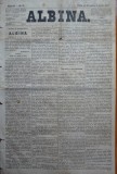 Cumpara ieftin Ziarul Albina , nr. 27 , 1871 , Budapesta , in limba romana , Director V. Babes