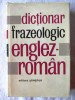 Dicționar Frazeologic Englez-Rom&acirc;n, 1967, A. Nicolescu/L. Popovici, Editura Științifică, Carte Cartonată cu Supracopertă