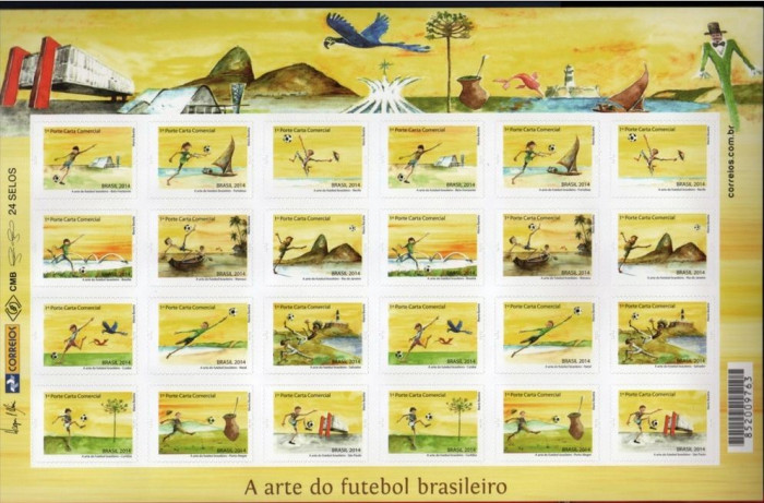 BRAZILIA 2014 FOTBAL CUPA MONDIALA - COALA DE DIMENSIUNE MARE