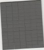 Picioruse adezive antiaderente gri 13x8 mm