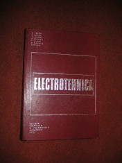 ELECTROTEHNICA - M. PREDA, P. SONEA, FL. MANEA foto