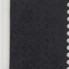 Picioruse adezive antiaderente negre, rotunde 5 mm
