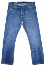 Blugi JACK &amp;amp; JONES - (MARIME: W 33 / L 34) - Talie = 89 CM / Lungime = 110 CM foto