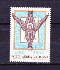 Timbre VATICAN 1974 = POSTA AERIANA, MNH foto