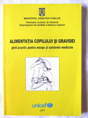 ALIMENTATIA COPILULUI SI GRAVIDEI, Min. Sanatatii Publice, 2007. Absolut noua foto