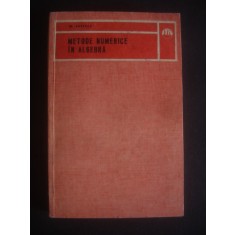 Gheorghe Dodescu - Metode numerice in algebra