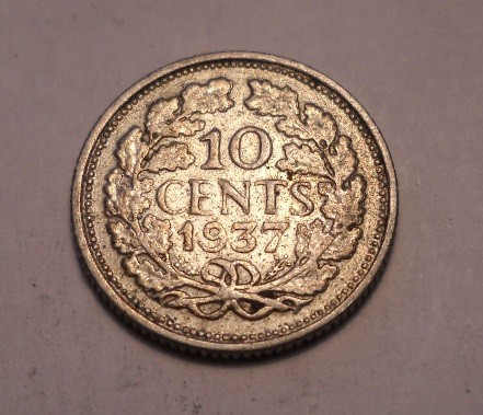 Olanda 10 Cents 1937