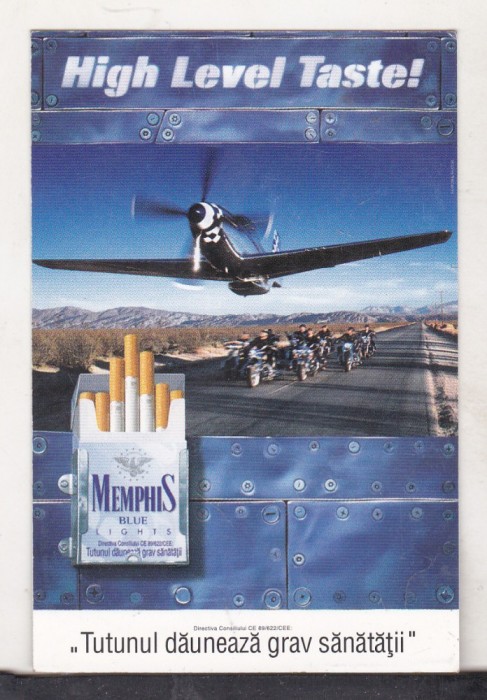 bnk cl Calendar de buzunar 2004 - Tigari Memphis