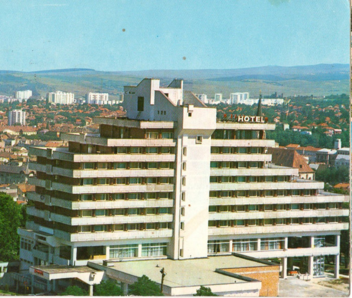 CPI (B6113) CARTE POSTALA - CLUJ-NAPOCA. HOTEL BELVEDERE, 1978