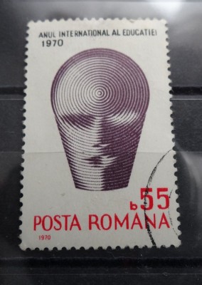 LP740-Anul International al educatiei-Serie completa stampilata-1970 foto