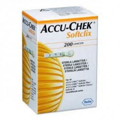 Ace Softclix pentru aparatele de glicemie Accu Chek foto