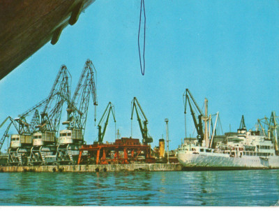 CPI (B6145) CARTE POSTALA - CONSTANTA. VEDERE DIN PORT foto