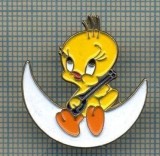 1209 NEW INSIGNA -PERSONAJ DE DESENE ANIMATE -TWEETY -starea care se vede