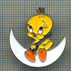 1209 NEW INSIGNA -PERSONAJ DE DESENE ANIMATE -TWEETY -starea care se vede