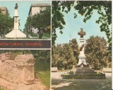 CPI (B6115) CARTE POSTALA - DROBETA-TURNU SEVERIN. BUST DECEBAL, TRAIAN, RUINE..