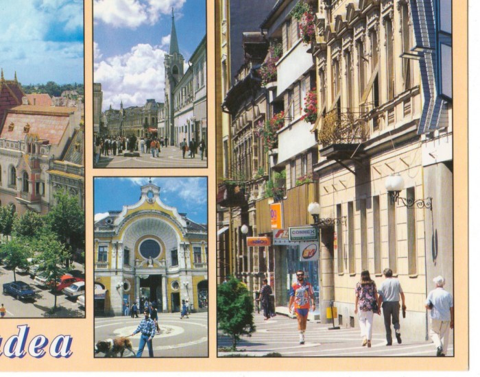 CPI (B6197) CARTE POSTALA - ORADEA. ZONA CENTRALA