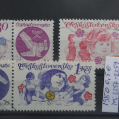 Serie completa Cehoslovacia-Ceskoslovensko-timbre stampilate-1975