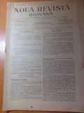 Revista &quot;noua revista romana&quot; 10 ianuarie 1910- in amintirea lui ion creanga