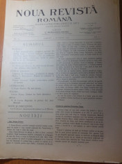 revista &amp;quot;noua revista romana&amp;quot; 27 decembrie 1909-arestarea poetului octavian goga foto