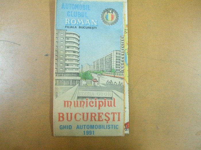 Bucuresti ghid automobilistic 1991