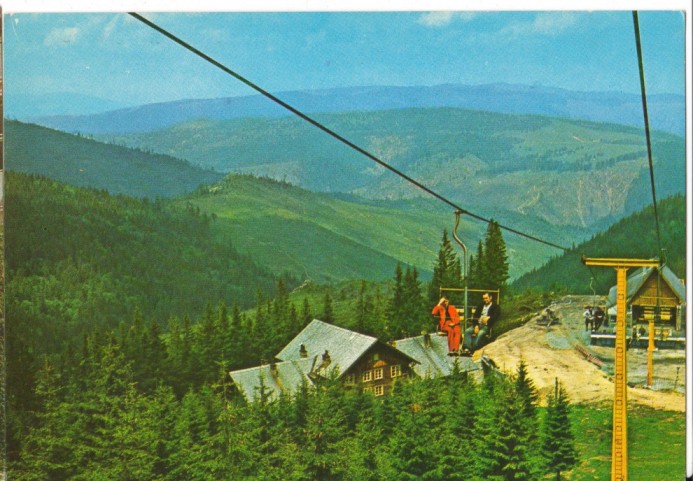CPI (B61120) CARTE POSTALA - PALTINIS. CABANA TELEFERICULUI