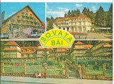 CPI (B6112) CARTE POSTALA - SOVATA BAI. hanul &quot;URSU NEGRU&quot;, CASA DE CULTURA,1978, Circulata, Fotografie