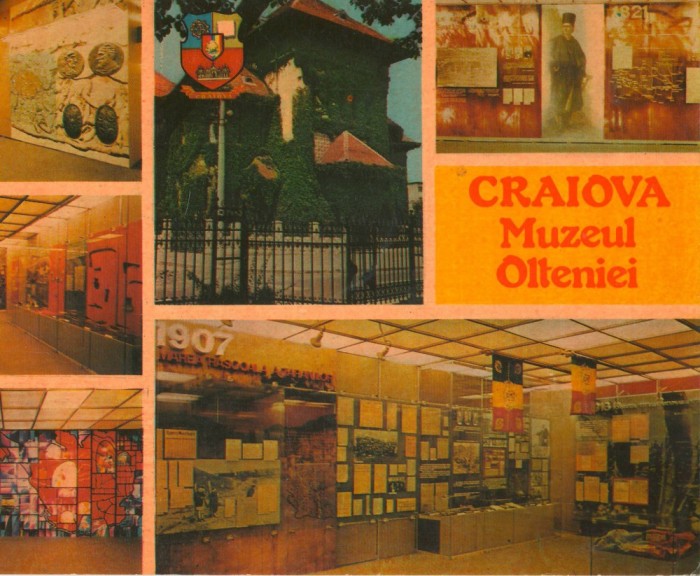 CPI (B6133) CARTE POSTALA - CRAIOVA. MUZEUL OLTENIEI
