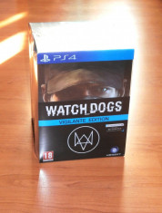 Joc PS4 - Watch Dogs : Vigilante Edition , sigilat , pentru colectionari foto