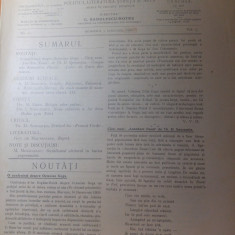 revista "noua revista romana" 3 ianuarie 1910-conferinta despre octavian goga