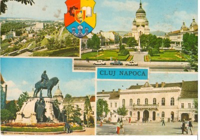 CPI (B6114) CARTE POSTALA - CLUJ-NAPOCA. VEDERE DE PE CETATUIE, PIATA VICTORIEI foto