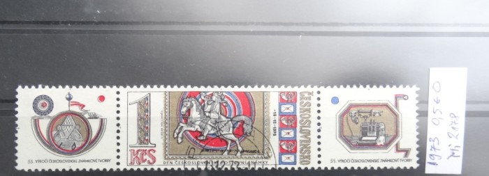 Serie completa Cehoslovacia-Ceskoslovensko-timbre stampilate-1973