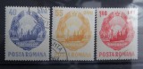 LP663-Steme RSR-serie completa stampilata 1967, Stampilat