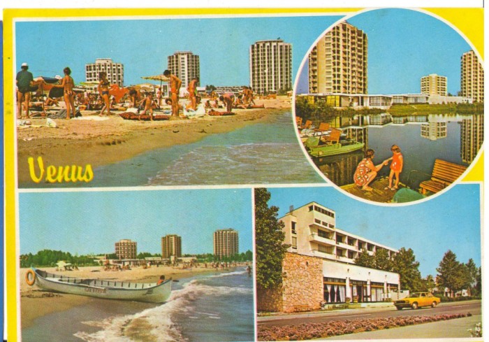 CPI (B6140) CARTE POSTALA - VENUS. VEDERE DE PE PLAJA, HOTEL &quot;VULTURUL&quot;