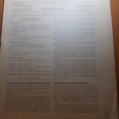 revista "noua revista romana" 8 noiembrie 1909