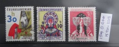 Serie completa Cehoslovacia-Ceskoslovensko-timbre stampilate-1974