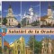 CPI (B6187) CARTE POSTALA - SALUTARI DE LA ORADEA. BISERICI