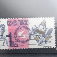 Serie completa Cehoslovacia-Ceskoslovensko-timbru stampilat-1976