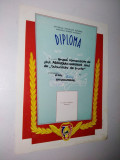 Diploma M.A.N. - R.S.R. - Militar de Frunte ~2~