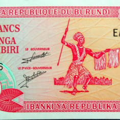 Bancnota exotica 20 FRANCI - BURUNDI, anul 2007 * Cod 825 = UNC