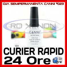 OJA SEMIPERMANENTA (PERMANENTA) WHITE #023 CANNI - MANICHIURA UV foto