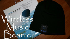 Wireless Music Beanie,Wireless Headphones Bluetooth Factura Garantie 2ANI foto