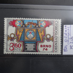 Serie completa Cehoslovacia-Ceskoslovensko-timbru stampilat-1974