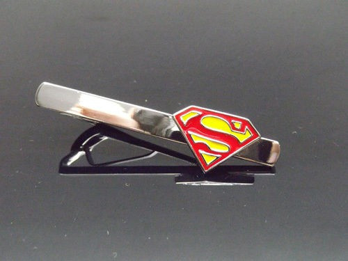 AC cravata model SUPERMAN metalic + cutie simpla cadou