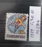 Serie completa Cehoslovacia-Ceskoslovensko-timbru stampilat-1979