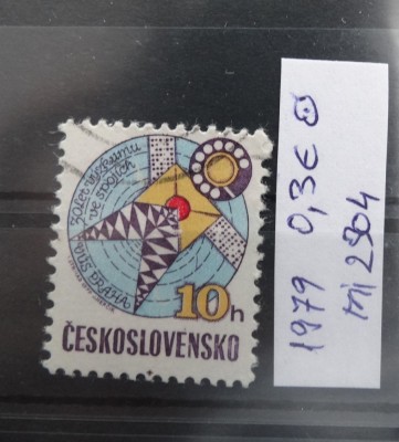 Serie completa Cehoslovacia-Ceskoslovensko-timbru stampilat-1979 foto