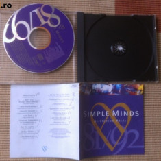 Simple Minds Glittering Prize cd disc muzica synth pop rock editie vest