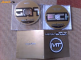 Mega techno 2 cd vol. 2 + vol. 3 cd disc selectii muzica techno electro vg+, House