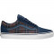 Shoes Vans Old Skool Distressed plaid dress blues