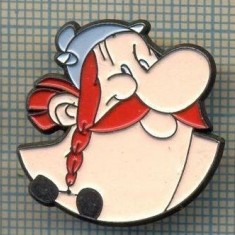 1240 NEW INSIGNA -PERSONAJE DE DESENE ANIMATE - OBELIX -starea care se vede